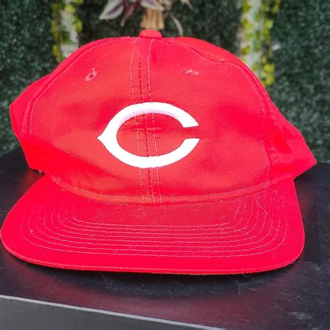 🔥🔥 vintage 80s Drew Pearson Cincinnati Reds snapback... - Depop