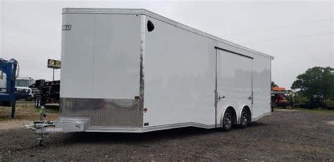 Ez Hauler X Carhauler Triler All Aluminum Enclosed Trailer W