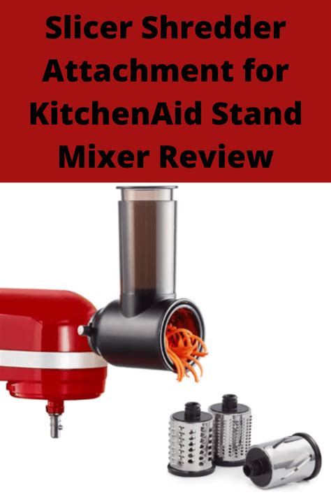 Slicer Shredder Attachment for KitchenAid Stand Mixer [Review ...