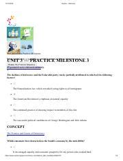 Unit Milestone Answers Pdf Sophia Welcome Score