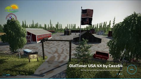 Old Timers Usa X Karte V Mod Landwirtschafts Simulator