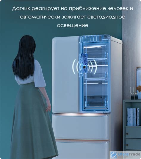 Умный холодильник Xiaomi MiniJ Retro French Smart Refrigerator Mijia ...