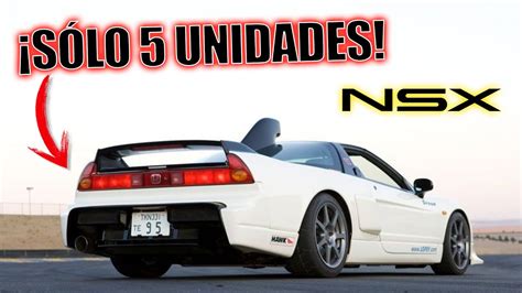 LA HISTORIA DEL HONDA ACURA NSX LA VERSIÓN MÁS EXCLUSIVA SÓLO 5