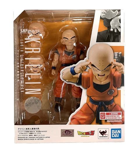 Dragonball Z S H Figuarts Krillin Earth S Strongest Man Action Figure