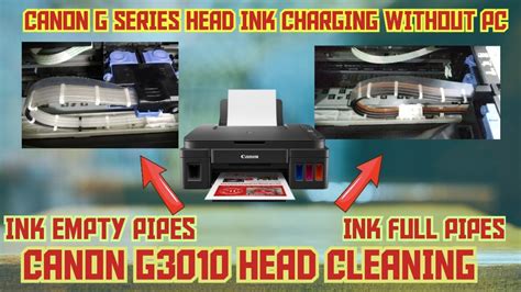 Canon G3010 Head Ink Charging Canon G3010 Head Cleaning Canon G2010 Head Ink Charging Yt