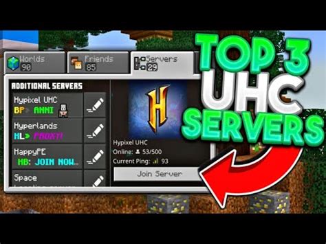 Top Best Uhc Mcpe Servers Minecraft Pe Pocket Edition