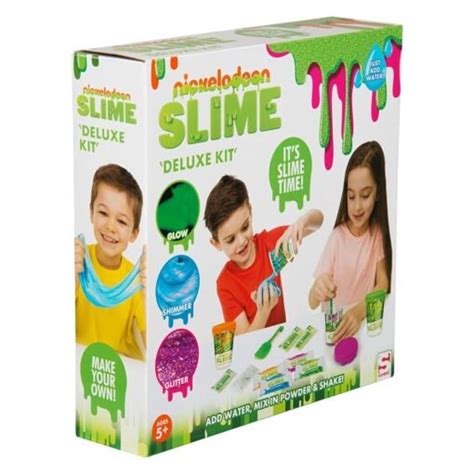 Slime Nickelodeon Deluxe Kit Masa Moldeable Juega Diversion D Bazar