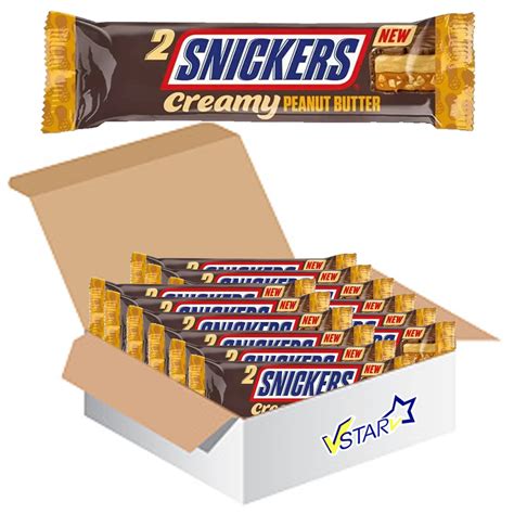 Buy Vstar All Chocolate Bars Collection Snickers Creamy Peanut Butter