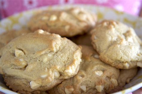 Cookies Au Chocolat Blanc Et Noix De Macadamia