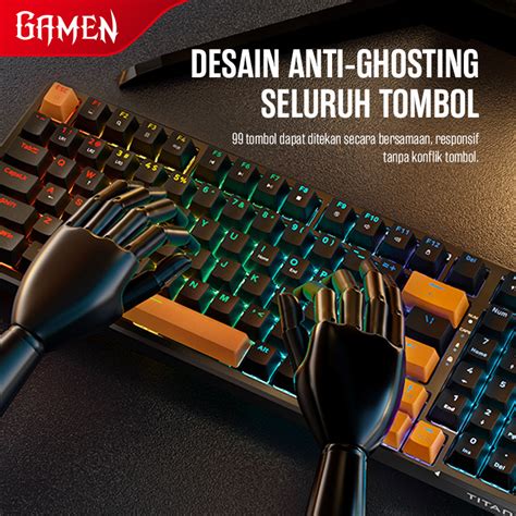 Jual Gamen Keyboard Gaming Mechanical Rgb Gasket Mount Titan Hot Swappable Linear Silver