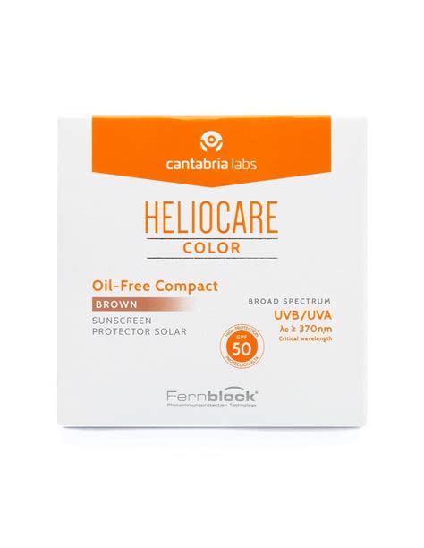 HELIOCARE SPF 50 COMPACTO OIL FREE BROWN 10 G Farmaciacortsvalencianes