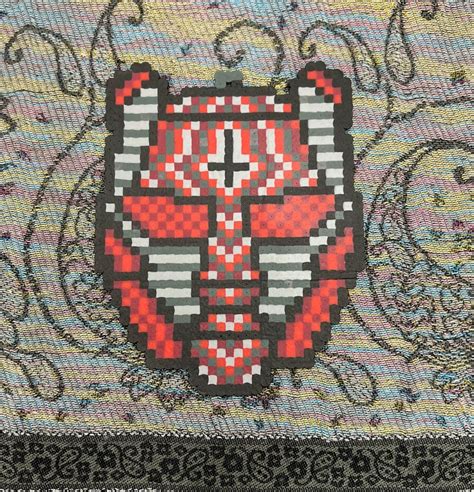 Btsm Black Tiger Sex Machine Tiger Helmet Perler Etsy