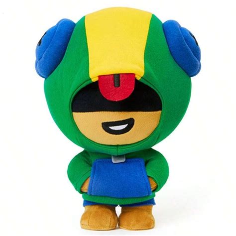 Peluche Brawl Spike Shelly Clot Leon Poco Personnages De Jeu Peluche