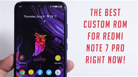 Perfect CustomRom For Redmi Note 7 Pro Almost YouTube