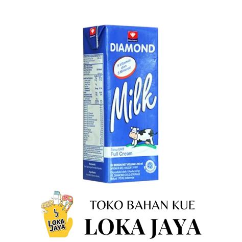 Jual DIAMOND UHT MILK SUSU DIAMOND 1 LITER Shopee Indonesia