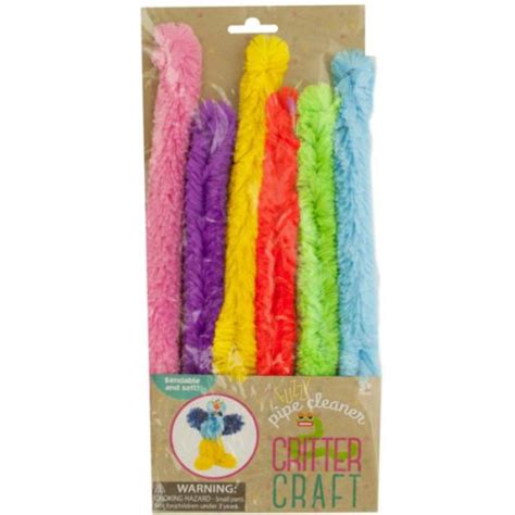 Fuzzy Pipe Cleaner Critter Craft Kit