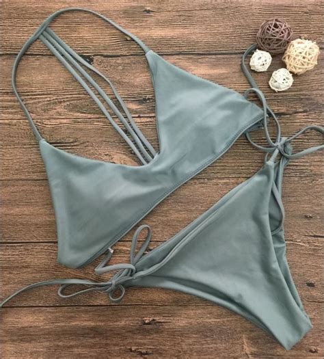 Olive Green Bikini Bathing Suits On Luulla