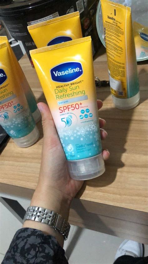 Vaseline Healthy Bright SPF 50 Sunscreen On Carousell