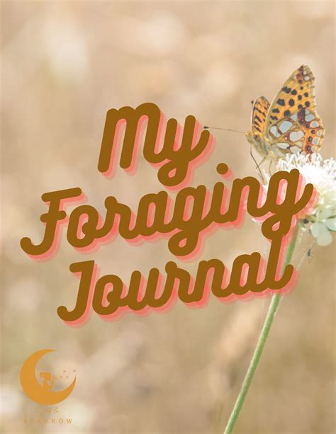 Foraging Journal Seed And Sparrow