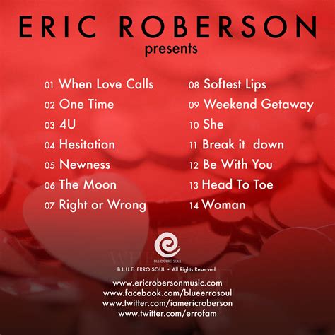 When Love Calls (Digital Download) – Eric Roberson Store