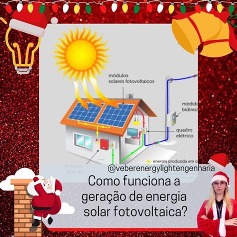 Como Funciona A Gera O De Energia Solar Fotovoltaica Veber Energy Light