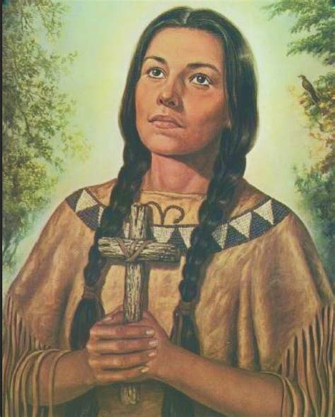 Saint Kateri Tekakwitha 8 By 10 Print Etsy