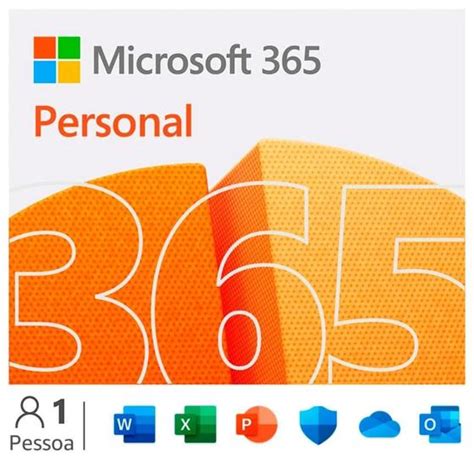 Microsoft Office 365 Personal ESD Licença de 3 meses para 1 usuário