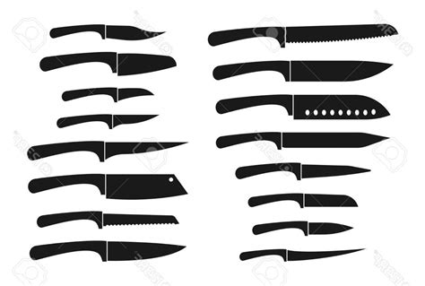 Butcher Knife Vector at Vectorified.com | Collection of Butcher Knife ...