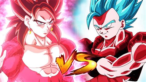 Gogeta Ssj Blue Kaioken Berserker Vs Vegetto Ssj God Limit Breaker