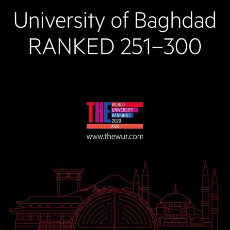 University Of Baghdad Records The 251 300 Position In The World