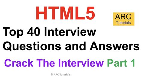 HTML Interview Questions And Answers HTML Interview Questions For