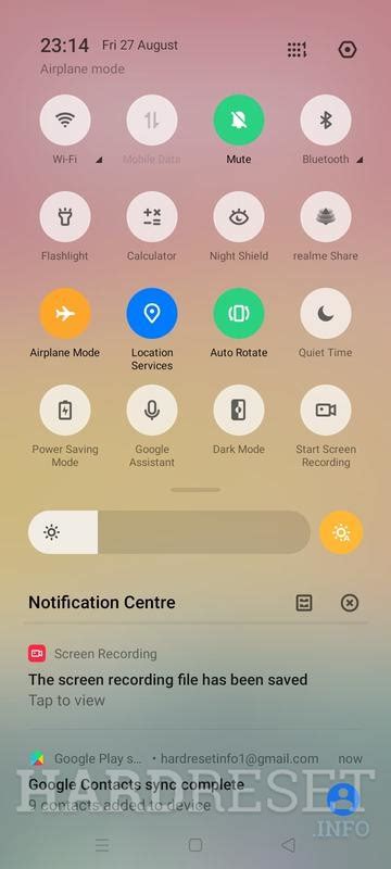 Airplane Mode REALME 5i How To HardReset Info