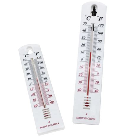 Indoor Plastic Thermometer Wall Hung Hang Thermometer For Outdoor