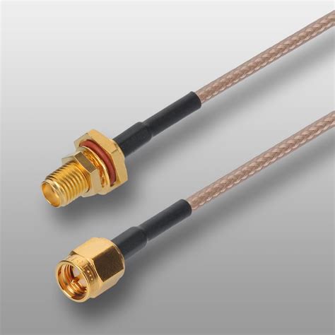 Coaxial Antenna Cable Extension With SMA SMA Socket For Gizmo 12 22R