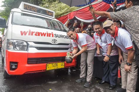 Sebanyak 52 Unit Angkutan Feeder Resmi Beroperasi Di Surabaya ANTARA News