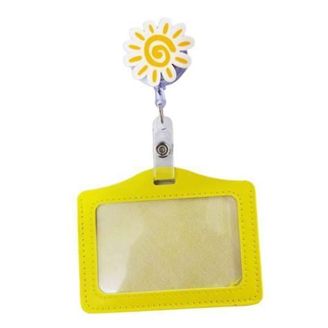 Menolana 4xBadge Holder Waterproof Student Teacher Doctor Coworkers