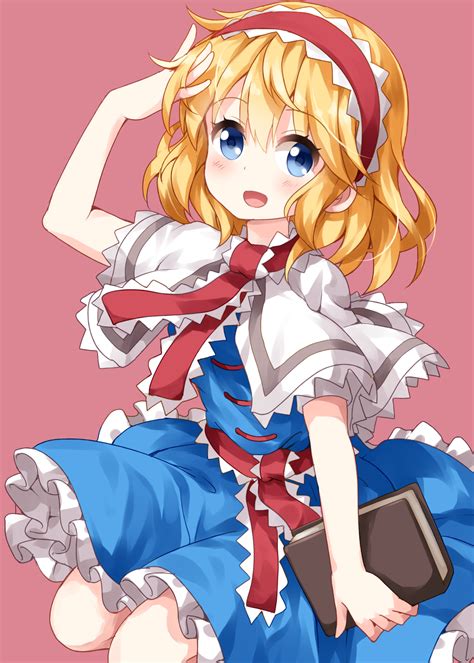 Safebooru 1girl D Alice Margatroid Blonde Hair Blue Dress Blue Eyes