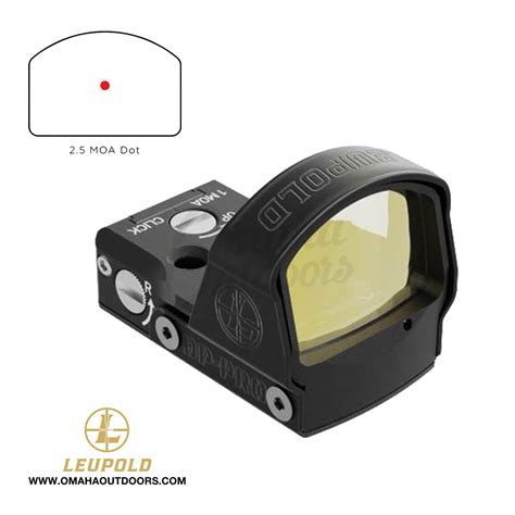 Leupold Deltapoint Pro Red Dot Sight Omaha Outdoors