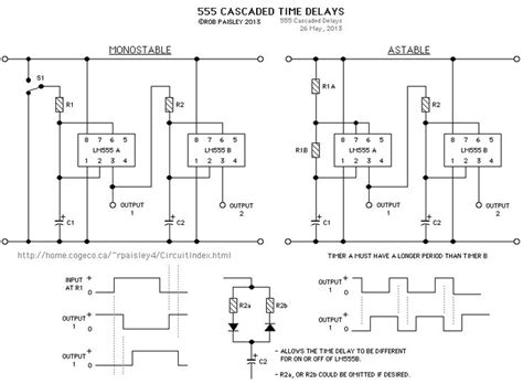 555 Countdown Timer Circuit Diagram How Does Ne555 Timer Cir