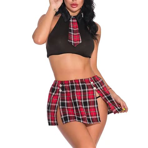 Venta Traje Colegiala Sexy En Stock