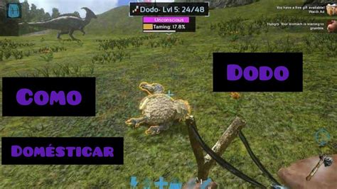 Cómo Domésticar Un Dodo Fácil Y Rápido Ark Mobile 3 Youtube