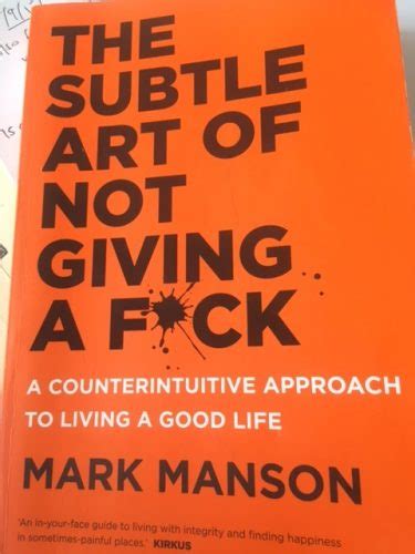 Book Review The Subtle Art Of Not Giving A Fuck Mark Manson Tim Altman Primal Health