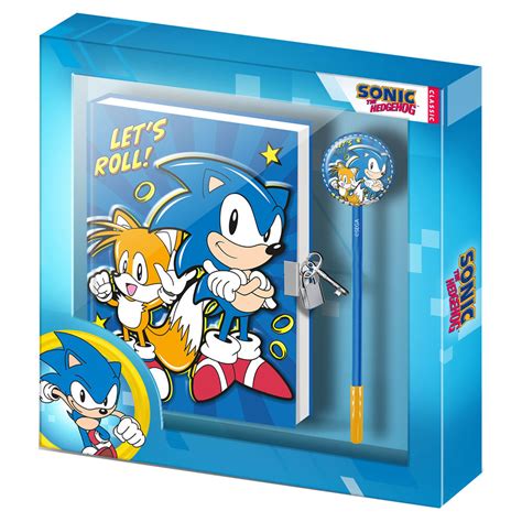 Set Diario Boligrafo Lets Roll Sonic The Hedgehog Frikibase