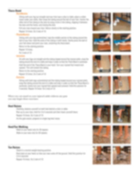 SOLUTION: Ankle sprain protocol - Studypool