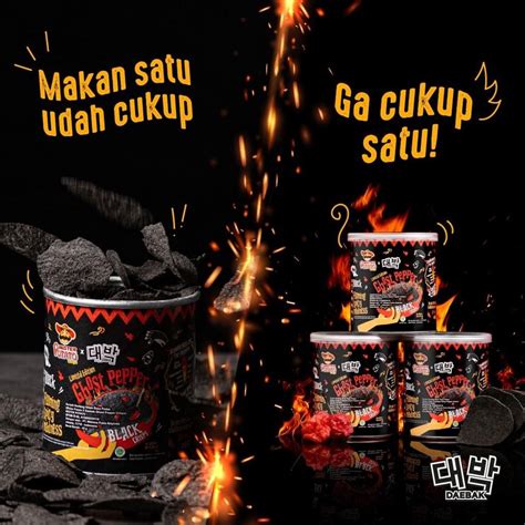 Jual Baru Paqui Mister Potato Ghost Pepper X Daeblak Mamee Keripik Kentang Pedas Hot Spicy Exp