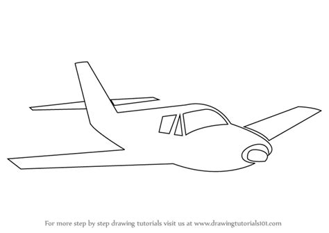 Learn How to Draw Airplane Sketch (Airplanes) Step by Step : Drawing ...