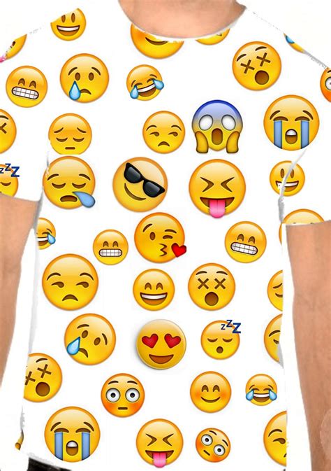 Camiseta Com Carinhas Do Whatsapp Emoji Emoticons R 8500 Em Mercado Livre