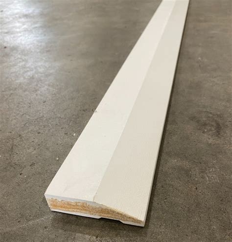 Mdf 67mmx18mm Half Splayed Architrave Primed Dar Drouin Mitre 10