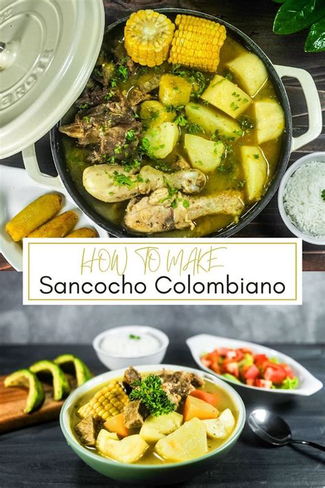 Sancocho Colombiano is a hearty and delicious recipe made with chicken ...