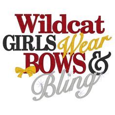 Wildcats Ideas Wild Cats Design Applique